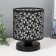Lamp with the Oleander switch 1he27 40W black 14.5x14.5x19.5 cm Risalux