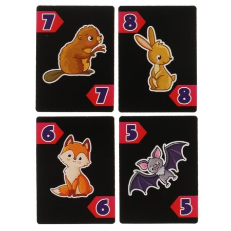 Cards "In the black-black forest. Unomania ", 72 cards-3