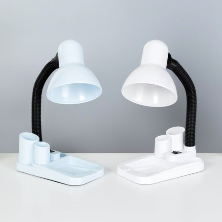 Table lamp UT-220 on a stand, with a pencil case, 1x60W E27 white, h = 31 cm
