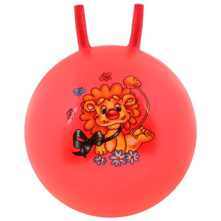 Jumping ball with horns, D = 45 cm, 350 g, Mix color-6