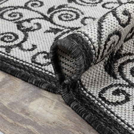 Side carpet, size 50x80 cm, color Silver/smoke-3