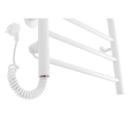 Electric towel Domoterm 109-6, 400x800 mm, left, white matte-1