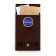Mail box with a lock, vertical, brown