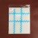 Board-plate for punks and work with skin, 24 × 19 × 0.5 cm, white color
