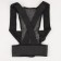 Massner-fixer for posture, Velcro, size L, Black color