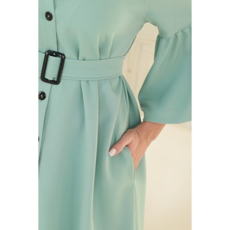Women's dress, size 44, mint color-7