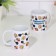 Sublimation mug "Bombic fluid", with application