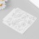 Stencil plastic "Tenderness of flowers" 13x13 cm