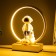 Cosmonaut's table lamp LED 15W Beige 25.5x10x29.5 cm Risalux