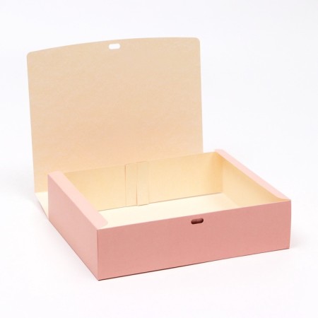 Folding box "Sand", 31 x 24.5 x 9 cm-1