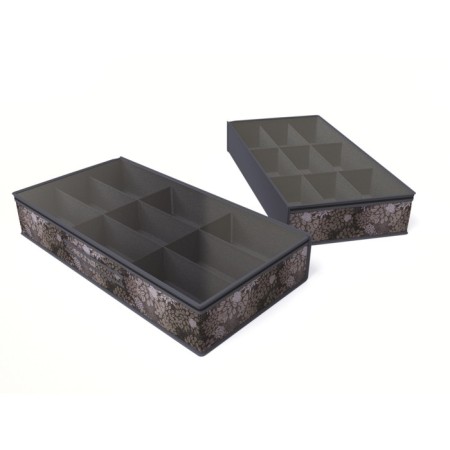 Shoe storage cover for 9 pairs 90x45x15 cm