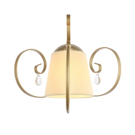 Wall lamp EVOLUCE. SL177.201.01. Azzurro. 1x40 W, E14, 40x32 cm, golden color