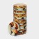 Conservation cover "Mushrooms", TO-82 mm, metal, varnish, packaging 20 pcs