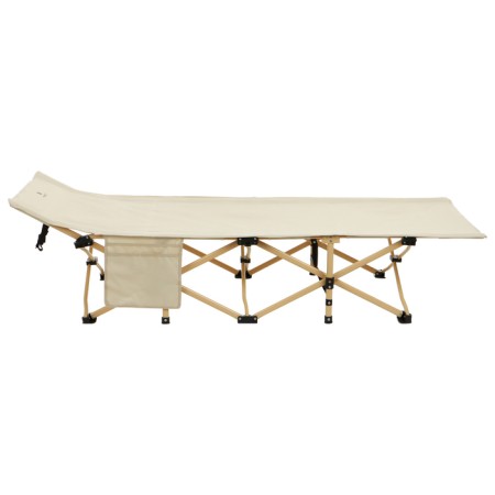 Folding folder 190 x 71 x 38 cm, up to 120 kg, beige color-9