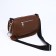 Cross-Bodi Bag on a zipper, brown color