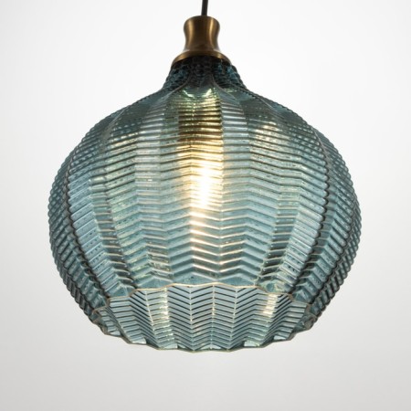 Bayerlux lamp "Triano" E27 40W Black-blue 23x23x25-125 cm-2