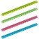 Line 15 cm Istanm, plastic, trihedral, transparent, neon colors, euro suspension, mix