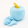 The bathtub "Dragon Egg" Blue, with a toy, 140 g