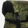 Tourist backpack, Huntsman, 40 l, cord department, 3 outer pockets, green color
