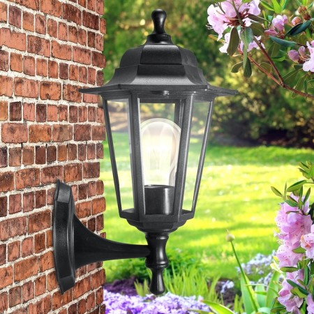 Lamp Garden era E27, IP44, 60W, 190x225x340 mm, black
