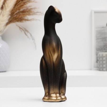 The figure "cat stands" black, 21cm-3