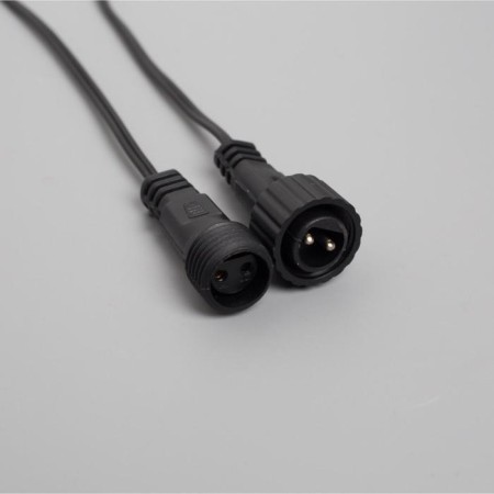 Girlyand "Clip-Light" 5 threads of 20 m, IP44, UMS, dark thread, 665 LED, red glow, 24 V-6