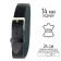 Watch strap, female, 14 mm, l = 24 cm, genuine leather, black