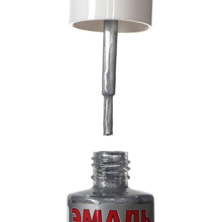 Enamel Kudo car repair with a silver 640 brush, metallic, 15 ml-4