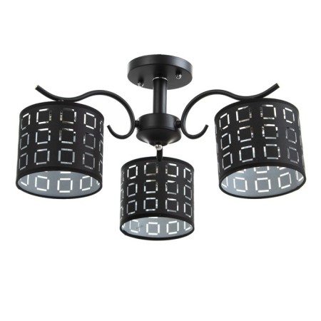 Cauces "Cube" 3x40W E27 Black 52x52x26cm