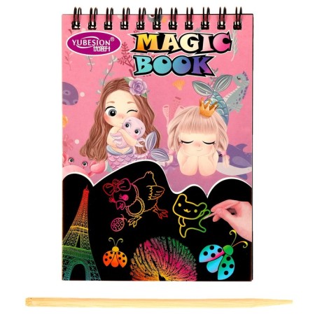 Block-gravel "Little Mermaid and Friends", 10 sheets, Stikhel