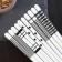 A set of ceramic sticks for land "Geometry", 10 objects, h = 24.5 cm
