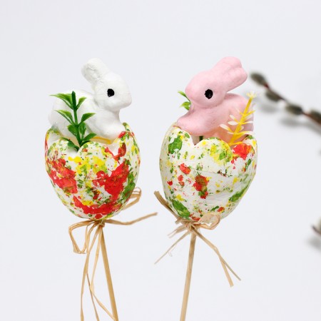 Decor on the Easter "hares" 5 × 10 × 25 cm-1