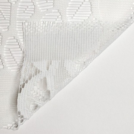 Tulle to the kitchen without curtain tape, 165x200 cm, ecrew color, 100% polyester-4