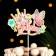 Topper "Happy Birthday. Butterfly", pink, give beautifully