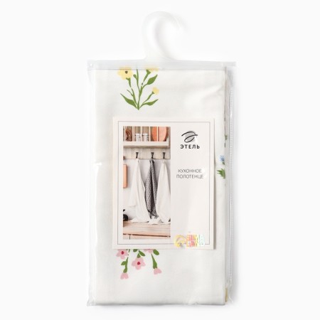 Ethel's towel "Flower" 40x70cm, sarzha 190 g/m2, 100% HL-7