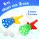 The game “Throw it. Duel ", 2 cones, 2 balls