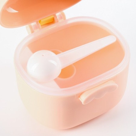 Container for storage of baby food, 400 ml., Pink color-2