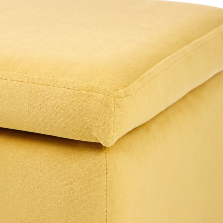 Bange with storage of Andres 460, Ultra Mustard fabric-3