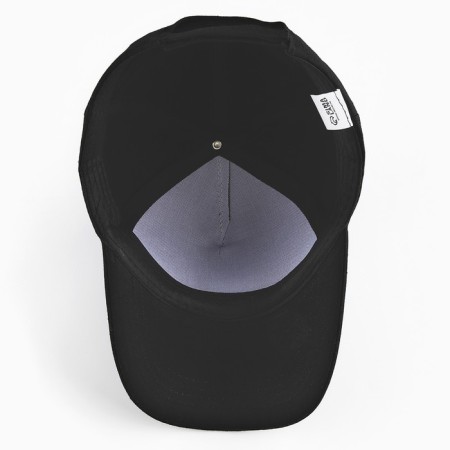 Feminine cap is plain, black color, x/b, rr- 54-6