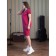 Female dress, size 44, burgundy color