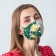 Mask from neoprene reusable, "Paporotnik"