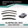 Defly window deflectors, for Hyundai Elantra (XD, XD2), 2000-2006, sedan