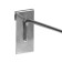 Bracket for a hat on a grid, d = 14, chrome