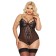 Body Softline collection amanda, Black color, size XXL