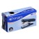 Stapler No. 10 10 sheets Kangaro Mini HS-Mini10, built-in anti-stepler, 50 brackets mix