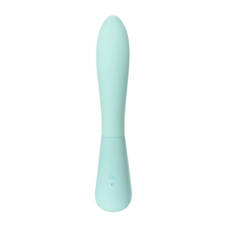 Vibrator with the TouchSensor Jos Sensy, silicone, mint color, 20 cm-5