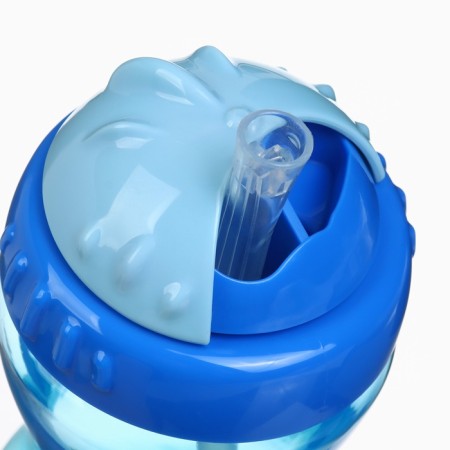 Lockpecker with silicone tube, 340 ml., Blue color-3