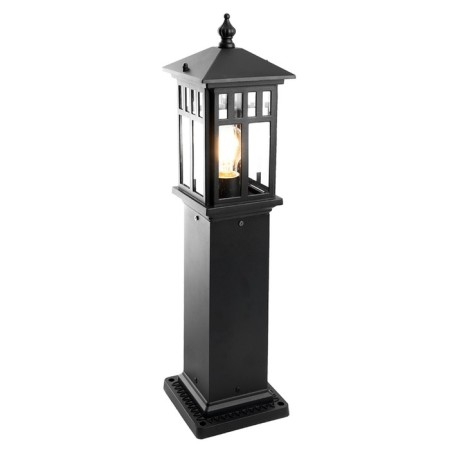 Garden-park lamp Feron PL676, IP44, E27, 60 W, 155x155x600 mm, black color-5