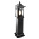Garden-park lamp Feron PL676, IP44, E27, 60 W, 155x155x600 mm, black color