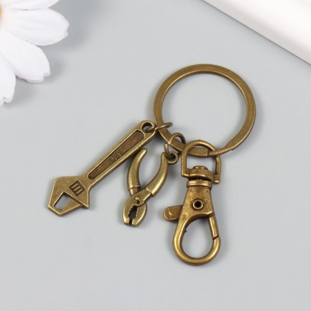 Browler Metal with carbine "Tools" bronze 7 cm-2